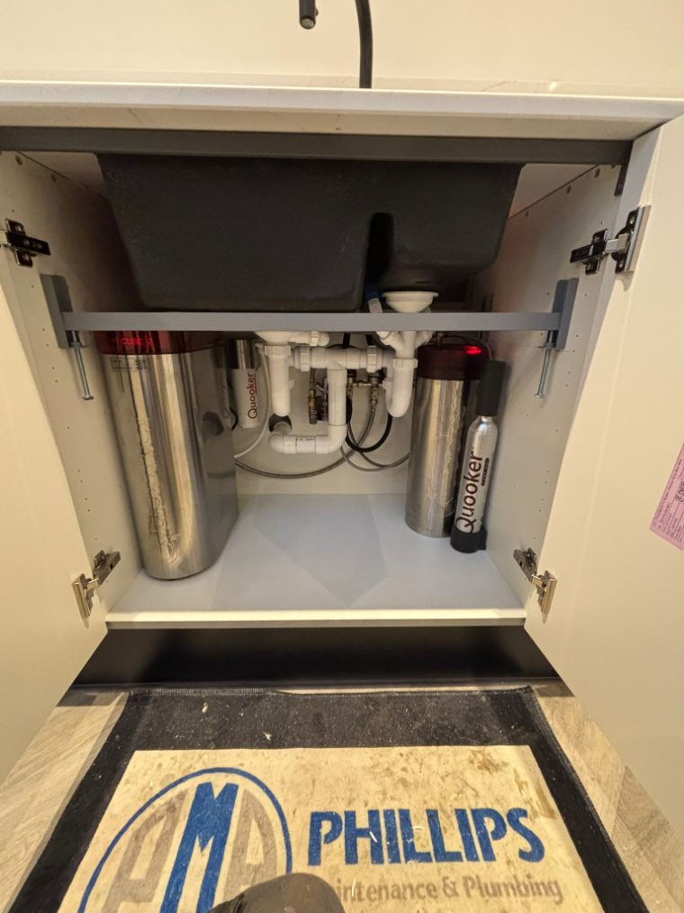 Plumbing pipework and first fix